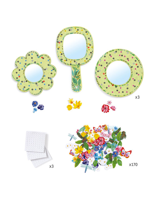 Djeco DIY Φτιάχνω Καθρέφτες με λουλούδια  07908