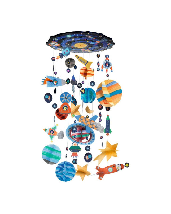 Djeco DIY Φτιάχνω & χρωματίζω μόμπιλε Ηλιακό σύστημα 07993