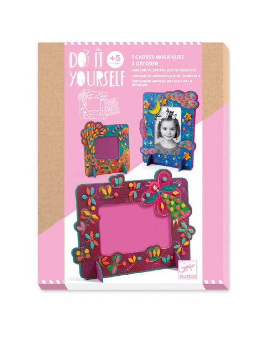 Djeco DIY Φτιάχνω Κορνίζα Μωσαϊκό Νεράιδα 07904