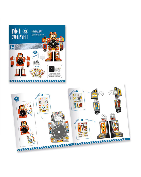 Djeco DIY Φτιάχνω ρομπότ 07984