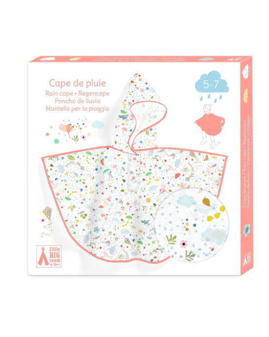 Djeco Αδιάβροχη κάπα "Χαρταετοί"5 -7 ετών 04680