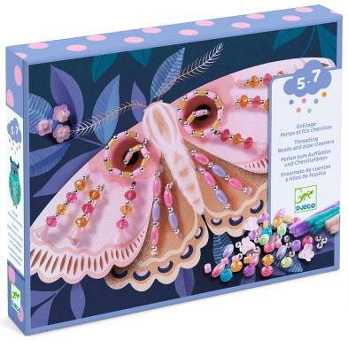 Djeco Δημιουργώ εικόνες με χάντρες "Πεταλούδα" 09900