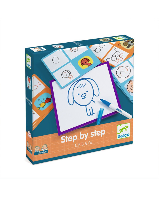 Djeco ζωγραφική βήμα-βήμα 'Αριθμοί' 08327