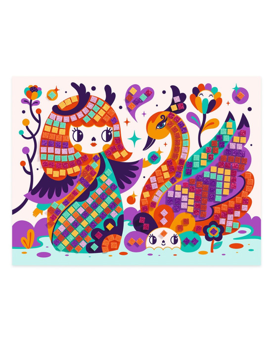 Djeco Μωσαϊκό 'Γκέισα' με γκλίτερ 08904