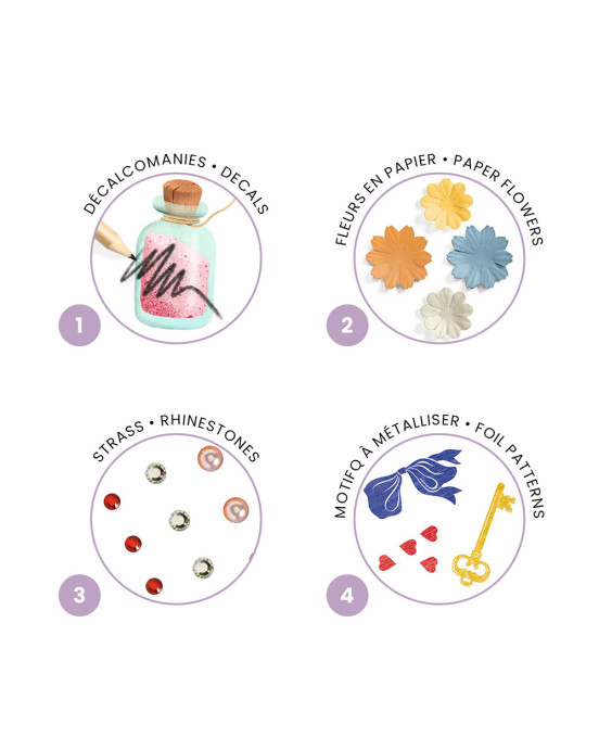 Djeco σετ καλλιτεχνικών & δημιουργικής απασχόλησης "Στην χώρα των Θαυμάτων" 09428
