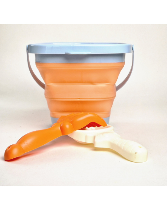 Tsironis Κουβάς αναδιπλούμενος - εύκαμπτος με αξεσουάρ Παραλίας - Κηπουρικής 316145