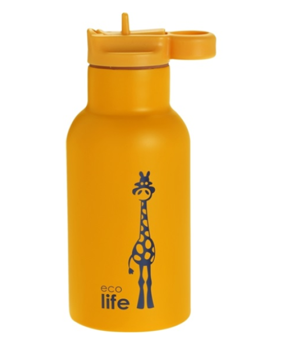 Ecolife Θερμός Παιδικός Kids Thermos 350ml Giraffe 33-BO-2016