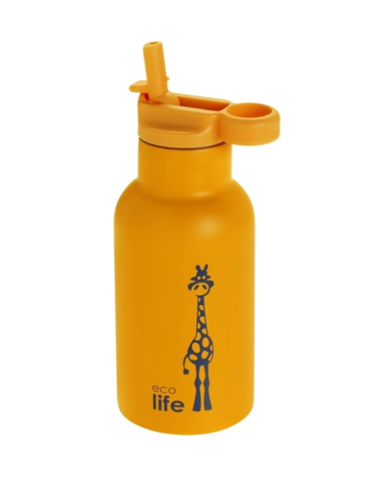 Ecolife Θερμός Παιδικός Kids Thermos 350ml Giraffe 33-BO-2016