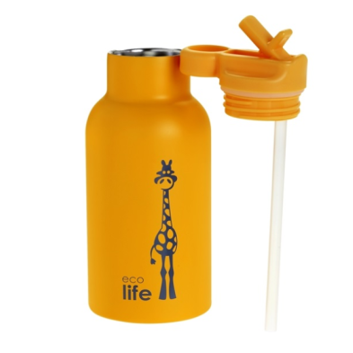 Ecolife Θερμός Παιδικός Kids Thermos 350ml Giraffe 33-BO-2016