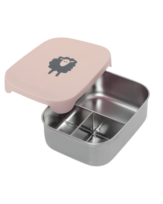 Eco life Ανοξείδωτο Φαγητοδοχείο Με Χώρισμα 800ml | Sheep 33-FC-9086