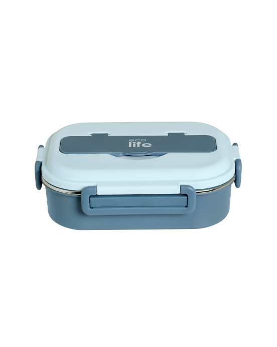 Eco life Γαλάζιο Φαγητοδοχείο 1Lt | 3 Θέσεων 33-FC-9092