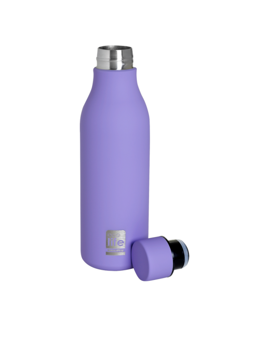 Eco life Μπουκάλι θερμός ανοξείδωτο 550ml Levander 33-BO-2353