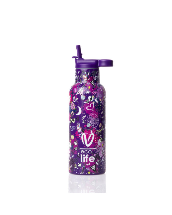 Eco life Παιδικο Παγούρι Θερμός Das  500ml 33-BO-2321