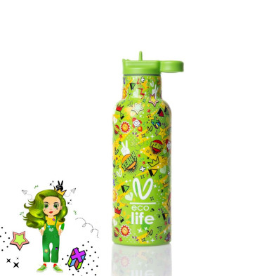 Eco life Παιδικο Παγούρι Θερμός Borola 500ml 33-BO-2320