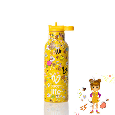 Eco life Παιδικο Παγούρι Θερμός Joy 500ml 33-BO-2323