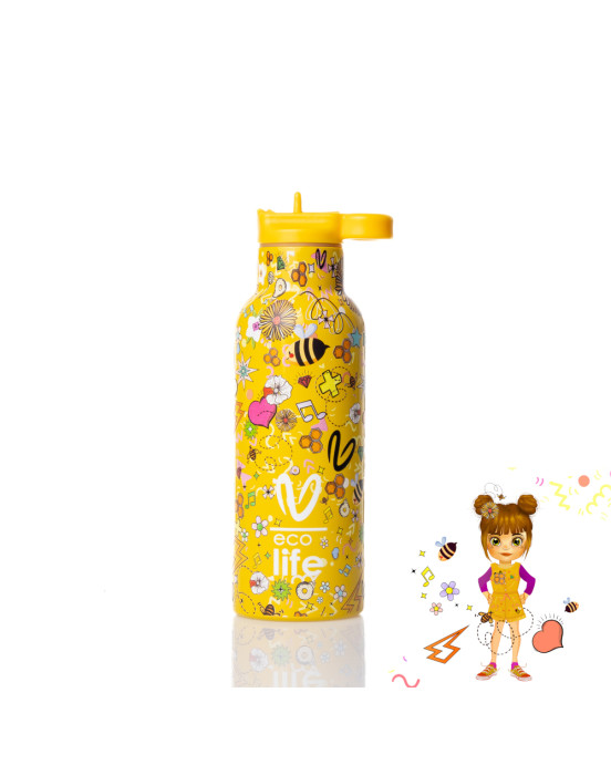Eco life Παιδικο Παγούρι Θερμός Joy 500ml 33-BO-2323