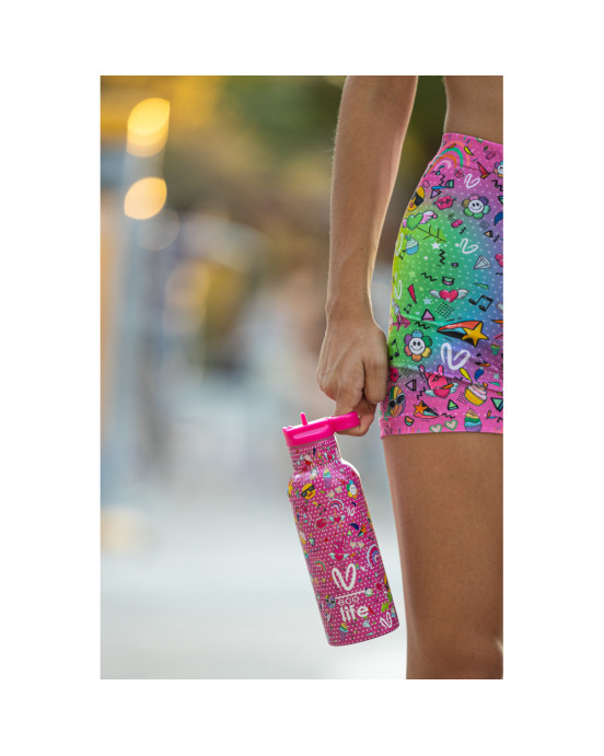 Eco life Παιδικο Παγούρι Θερμός Rainbow 500ml 33-BO-2325