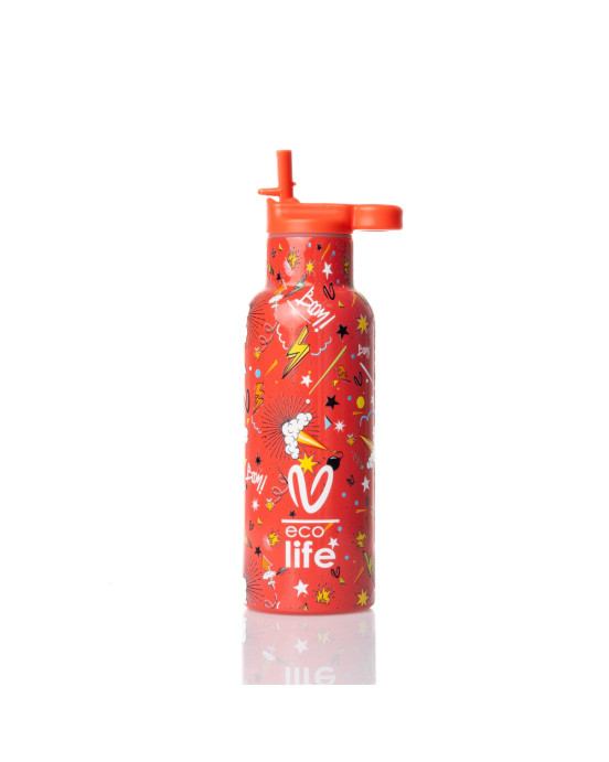 Eco life Παιδικο Παγούρι Θερμός Spitha 500ml 33-BO-2326
