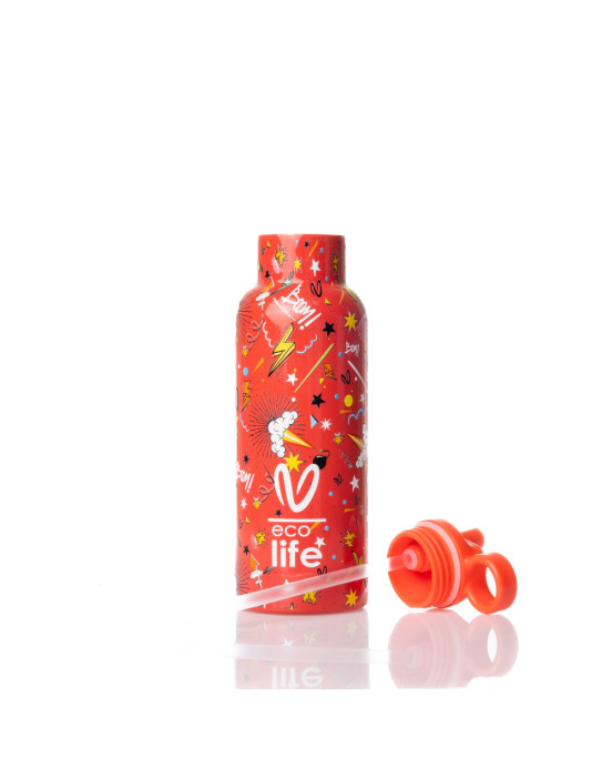 Eco life Παιδικο Παγούρι Θερμός Spitha 500ml 33-BO-2326