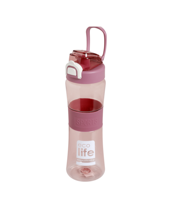 Ecolife Tritan Bottle Pink 650ml 33-BO-2310