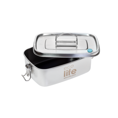 Ecolife Ανοξείδωτο Φαγητοδοχείο 1000ml Μονού Τοιχώματος    33-FC-9085