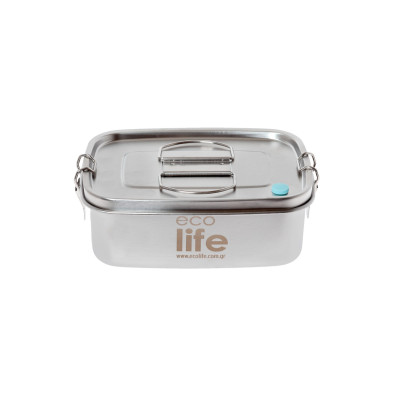 Ecolife Ανοξείδωτο Φαγητοδοχείο 1000ml Μονού Τοιχώματος    33-FC-9085