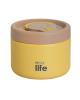 Εcolife Στρογγυλό Θερμός Φαγητού 650ml Κίτρινο  33-BO-9094