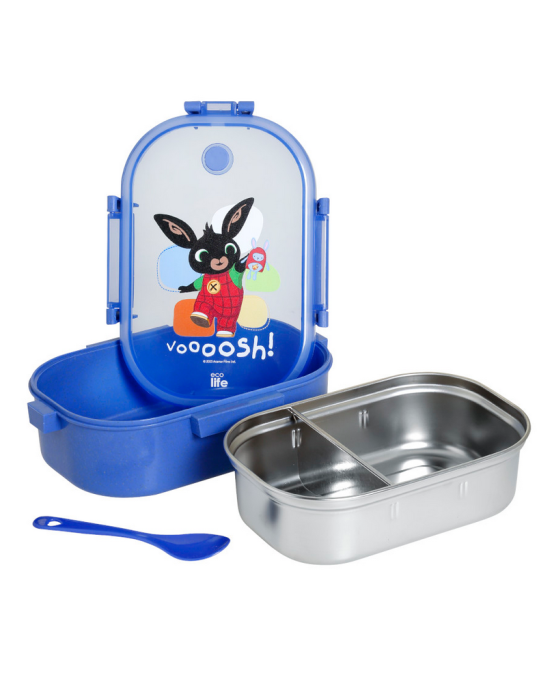 Ecolife Φαγητοδοχείο 900ml  με χώρισμα 'Bing- Vooooshy' 33-BO-9003