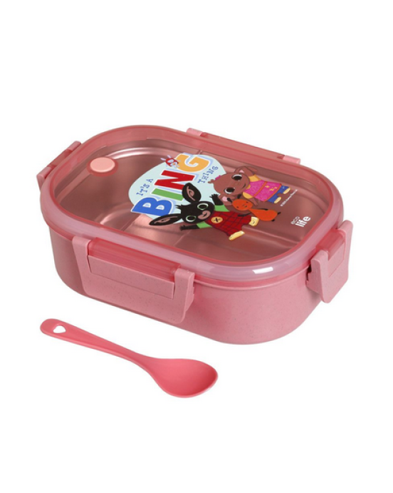 Ecolife  Φαγητοδοχείο 900ml  με χώρισμα 'It's A Bing Thing' 33-BO-9004