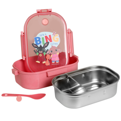 Ecolife  Φαγητοδοχείο 900ml  με χώρισμα 'It's A Bing Thing' 33-BO-9004