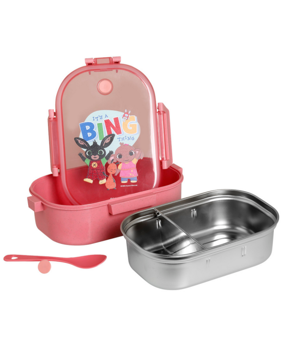 Ecolife  Φαγητοδοχείο 900ml  με χώρισμα 'It's A Bing Thing' 33-BO-9004