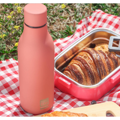 Eco life Μπουκάλι θερμός ανοξείδωτο 550ml Coral  33-BO-2355