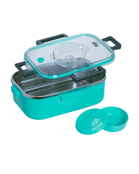 Ορθογώνιο Φαγητοδοχείο θερμ΄ός 850ml Μπλε 33-BO-9051