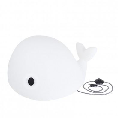 FLOW  Φωτιστικό νυχτός Φάλαινα Moby γίγας (λευκό) FL1345027 
