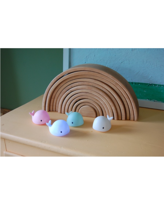 FLOW Φωτιστικό νυχτός Φάλαινα Moby mini (άσπρο) 1425027