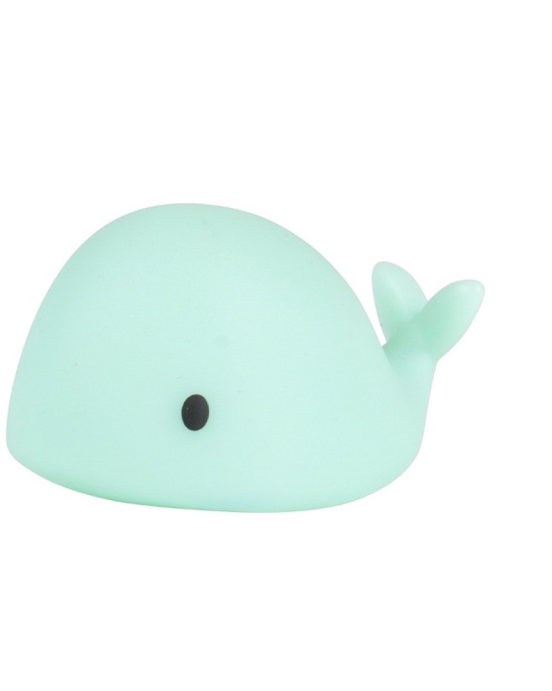 FLOW Φωτιστικό νυχτός Φάλαινα Moby mini (μεντα) FL1425027