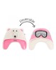 FlapJackKids Σκουφί 2-4 ετών διπλής όψης Bear/Aviator FJKWS715M