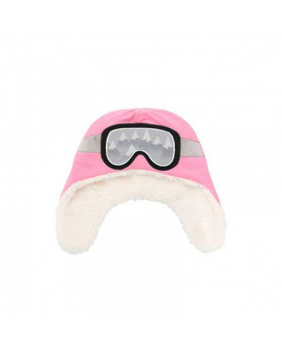 FlapJackKids Σκουφί 2-4 ετών διπλής όψης Bear/Aviator FJKWS715M