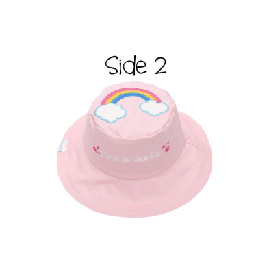 FlapJackKids  Καπέλο Διπλής Όψης UPF 50+ – Μονόκερος (Cotton) FJKSH496