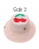 FlapJackKids  Καπέλο Διπλής Όψης UPF 50+ Cat/Cherry (Cotton) FJKSH820