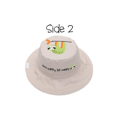 FlapJackKids  Καπέλο Διπλής Όψης UPF 50+ – Λιονταράκι (Cotton) FJKSH515