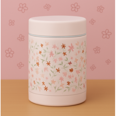 Fresk Θερμός από ανοξείδωτο ατσάλι φαγητού 300ml - Garden Flowers FR-FD100-75