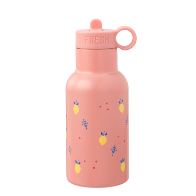 Fresk: Θερμός με καλαμάκι & διπλό τοίχωμα από ανοξείδωτο ατσάλι / 350ml - Summer Fruit FR-FD300-55
