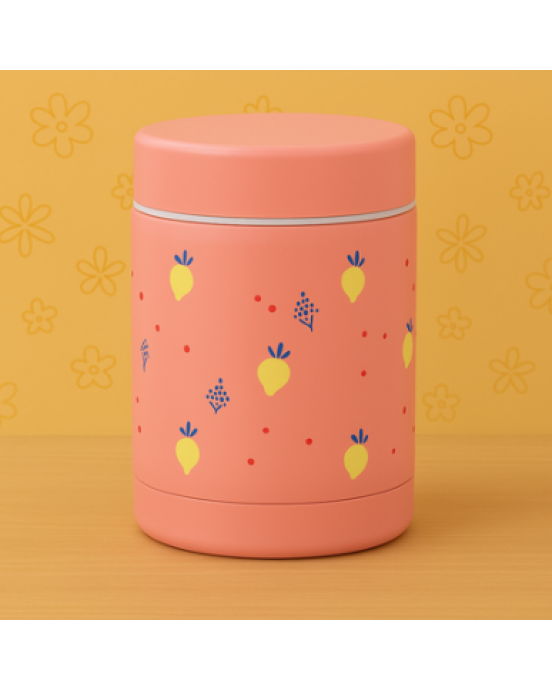 Fresk: Θερμός φαγητού με διπλό τοίχωμα από ανοξείδωτο ατσάλι 300ml - Summer Fruit  FR-FD100-55