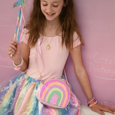 Great Pretenders τσαντάκι-πορτοφόλι "Ουράνιο τόξο" 83324