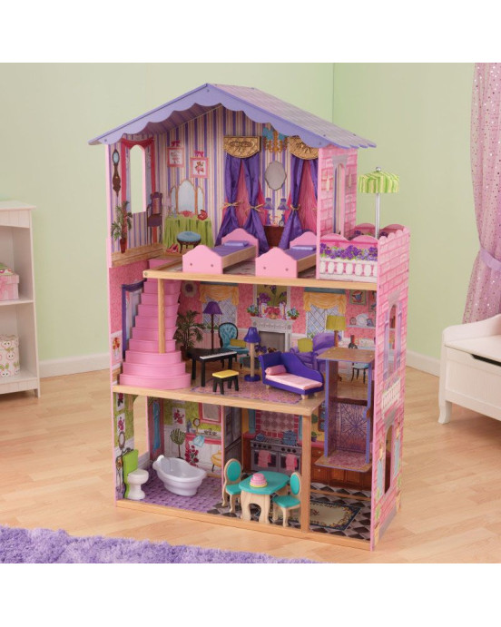 Kidkraft Κουκλόσπιτο My Dream Mansion. Περιλαμβάνει έπιπλα & αξεσουάρ. KK65082