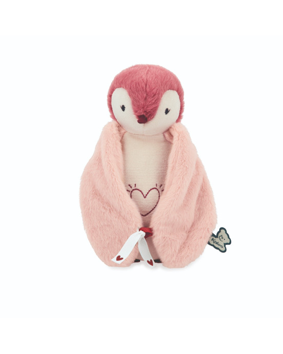 COMPLICES. Λούτρινο Πιγκουινάκι με φωτάκι νυκτός Ροζ