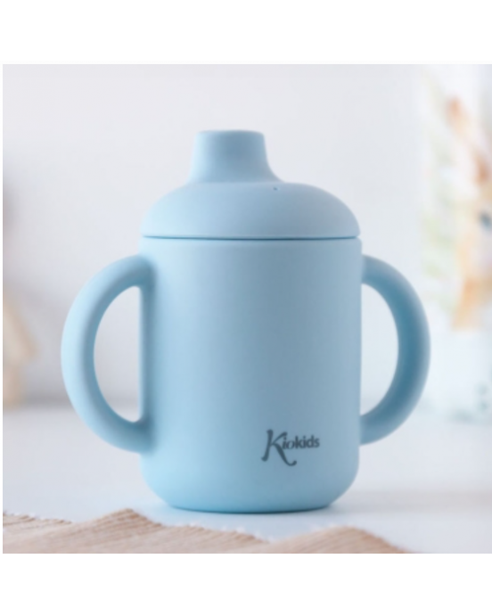 Kiokids Εκπαιδευτικό Ποτηράκι Σιλικόνης 120ml. | Σιέλ 3544