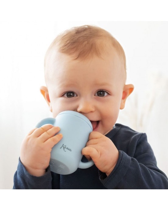 Kiokids Εκπαιδευτικό Ποτηράκι Σιλικόνης 120ml. | Σιέλ 3544