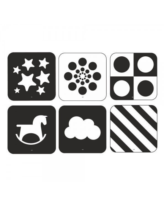 KToyz montessori baby κάρτες ασπρόμαυρες (0-6μηνών)